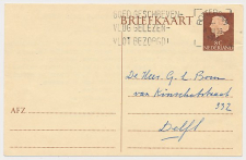 Briefkaart G. 325 Rotterdam - Delft 1962