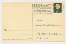 Briefkaart G. 335 Arnhem- Liechtenstein 1967 v.v. Poste Restante