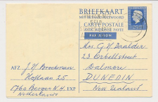 Briefkaart G. 345 Bergen - New Zealand 1971