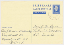 Briefkaart G. 348 Moordrecht - Canada 1972