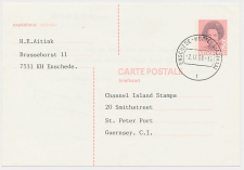 Briefkaart G. 365 Enschede - Guernsey 1988
