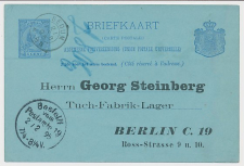 Briefkaart G. 36 Particulier bedrukt Bedum - Duitsland 1895