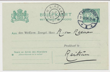 Briefkaart G. 75 V-krt. Particulier bedrukt Amsterdam 1908