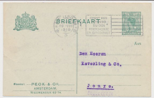 Briefkaart G. 90 a I Particulier bedrukt Amsterdam 1919