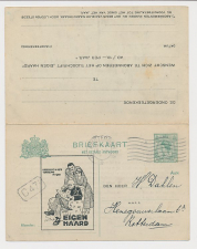 Briefkaart G. 91 I Particulier bedrukt Amsterdam 191.