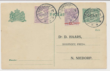 Briefkaart G. 96 b I Part. bedrukt Dirkshorn - N. Niedorp 1921 