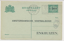Briefkaart G. 97 I A-krt. Particulier bedrukt Enkhuizen 1919