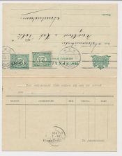 Briefkaart G. 97 II Particulier bedrukt Arnhem 1920
