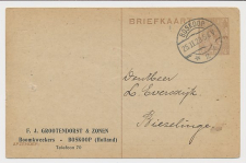 Briefkaart G. 194 Particulier bedrukt Boskoop 1923