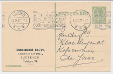 Briefkaart G. 216 Particulier bedrukt Leiden 1927