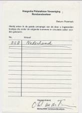 Briefkaart G. 357 Particulier bedrukt Den Haag 