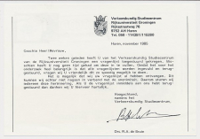 Briefkaart G. 362 Particulier bedrukt Groningen 1985