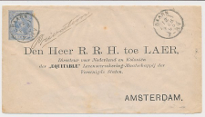 Envelop G. 5 Particulier bedrukt Baarn 1895