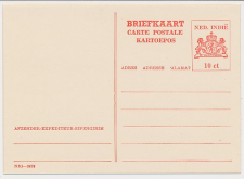 Ned. Indie Briefkaart G. 74 a 