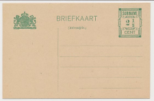 Suriname Briefkaart G. 19