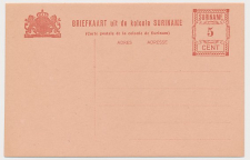 Suriname Briefkaart G. 20