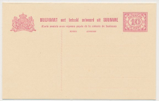 Suriname Briefkaart G. 33