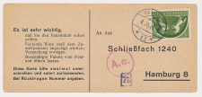 Haarlem - Hamburg Duitsland 1943 - Liebesgabenpaket
