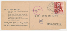 Bergen op Zoom - Hamburg Duitsland 1943 - Liebesgabenpaket