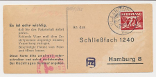 Vlaardingen - Hamburg Duitsland 1943 - Liebesgabenpaket