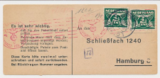 Barchem / Lochum - Hamburg Duitsland 1943 - Liebesgabenpaket