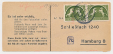 Hengelo - Hamburg Duitsland 1943 - Liebesgabenpaket