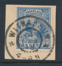 Grootrondstempel Witmarsum 1898 - Emissie 1891