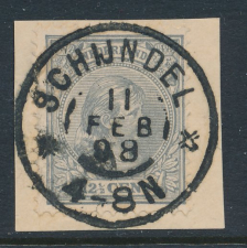 Grootrondstempel Schijndel 1898 - Emissie 1891