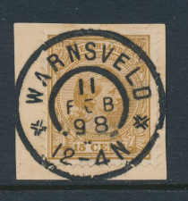 Grootrondstempel Warnsveld 1898 - Emissie 1891