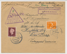 O.A.S Wander cover Netherlands Netherlands Indies 1948 Fieldpost