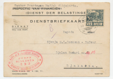 Service Card Djakarta Netherlands Indies / Dai Nippon 1943