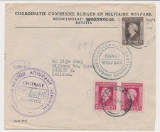 Cover Batavia Neth. Indies 1948 Hoofdkwartier Dienst Welfare
