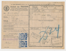 Adreskaart Heelsum - Leeuwarden 1934 - Verzekeringszegel