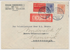 Op Zondag Bestellen - Amsterdam 1935 - Bijgefrankeerd Expresse