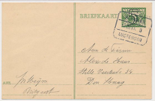 Treinblokstempel : Alkmaar - Amsterdam B 1941( Uitgeest )