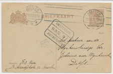 Treinblokstempel : Amsterdam - Antwerpen IV 1922 ( Haarlem )