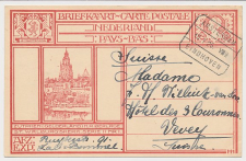 Treinblokstempel : Amsterdam - Eindhoven VIIIB 1925 (Zaltbommel)