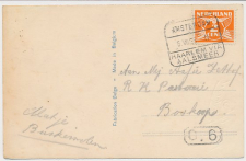 Treinblokstempel : Amsterdam - Haarlem Via Aalsmeer II 1926