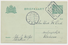 Treinblokstempel : Amsterdam - Helder I 1911 ( Heiloo )