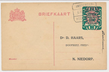 Treinblokstempel : Amsterdam - Roosendaal  II 1922 ( Aartswoud )
