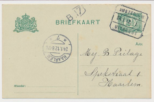 Treinblokstempel : Amsterdam - Uitgeest I 1912 ( Velsen )
