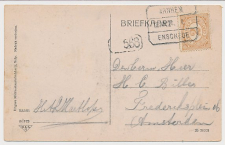 Treinblokstempel : Arnhem - Enschede I 1921 ( Velp )