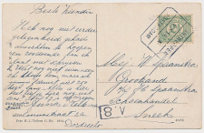 Treinblokstempel : Antwerpen - Amsterdam A 1914 ( Dordrecht )