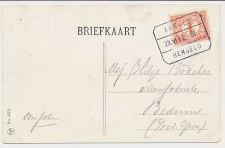 Treinblokstempel : Arnhem - Hengelo III 1913 ( Lochem )