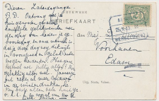 Treinblokstempel : Arnhem - Hengelo (Ov) III 1913 ( Dieren )
