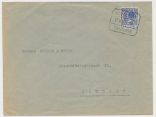 Treinblokstempel : Amsterdam - Bentheim VIII 1927
