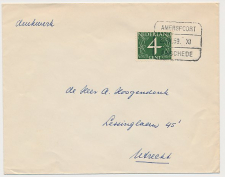 Treinblokstempel : Amersfoort - Enschede XI 1959