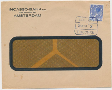 Treinblokstempel : Amsterdam - Esschen X 1931
