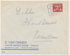 Treinblokstempel : Amsterdam - Hengelo (O) III 1942 ( Twello )
