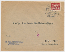 Treinblokstempel : Amsterdam - Roosendaal VI 1943 ( Ridderkerk )